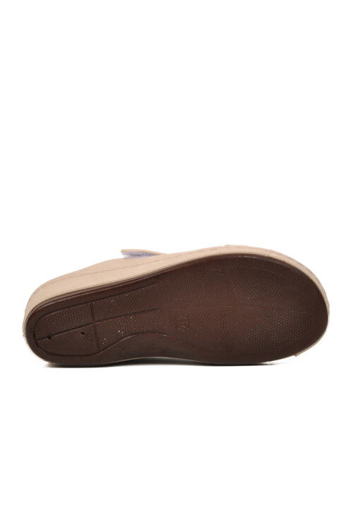 Beige Womens Slippers 09-977 Z