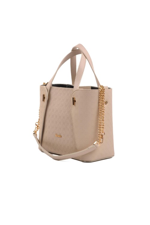 Beige Womens Shoulder Bag 2390012Y Bag