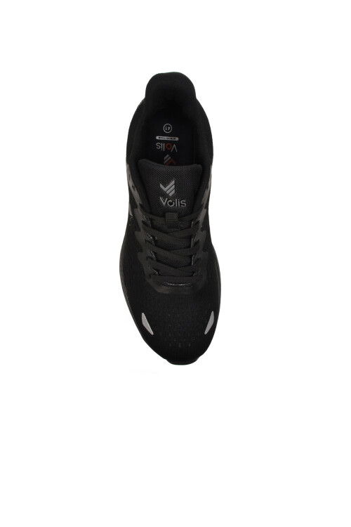 Black Textile Mens Sports Shoes 24202 M