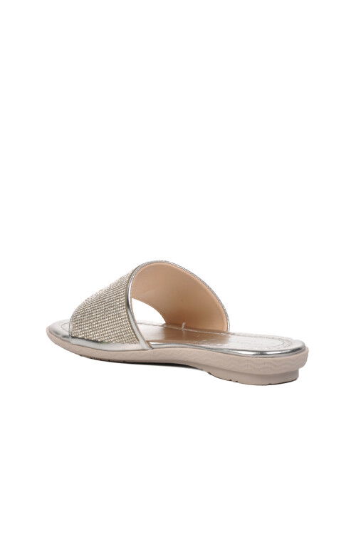 Silver Womens Slippers 246012 Z
