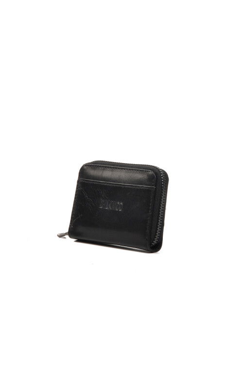 Black Genuine Leather Mens Wallet 2801 Wallet