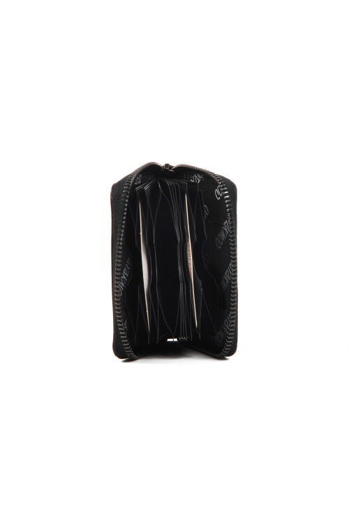 Black Genuine Leather Mens Wallet 2801 Wallet