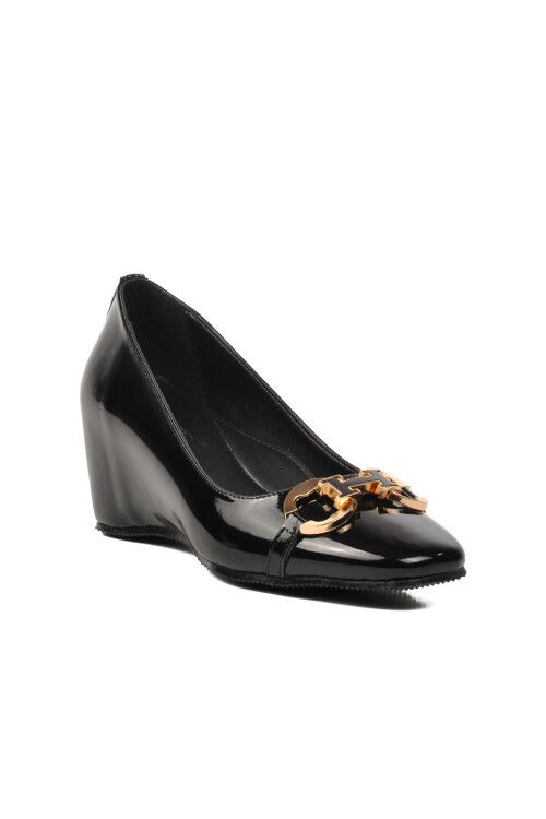 حذاء نسائي أسود بكعب عالٍ 312078 Z