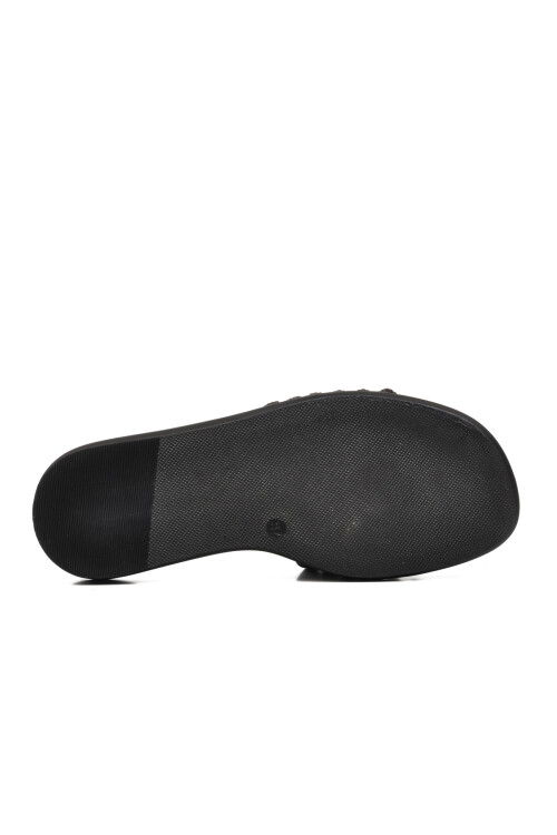 Black Womens Slippers 335173 Z