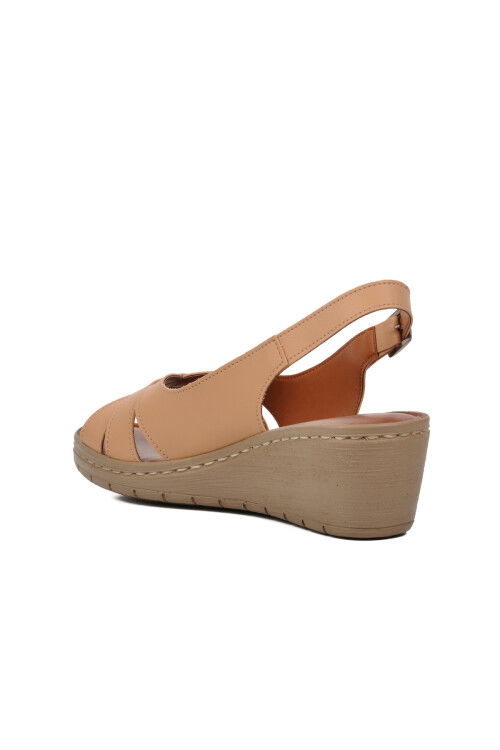 Nude Womens Flat Sandals 390244 Z