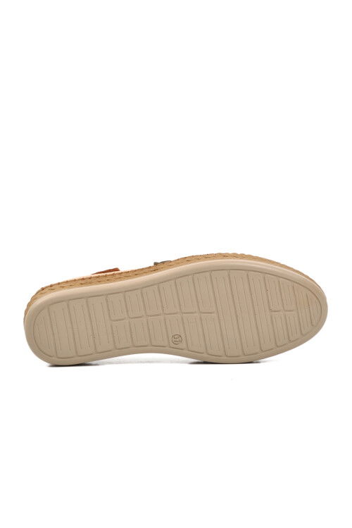 Beige Womens Casual Shoes 394164 Z