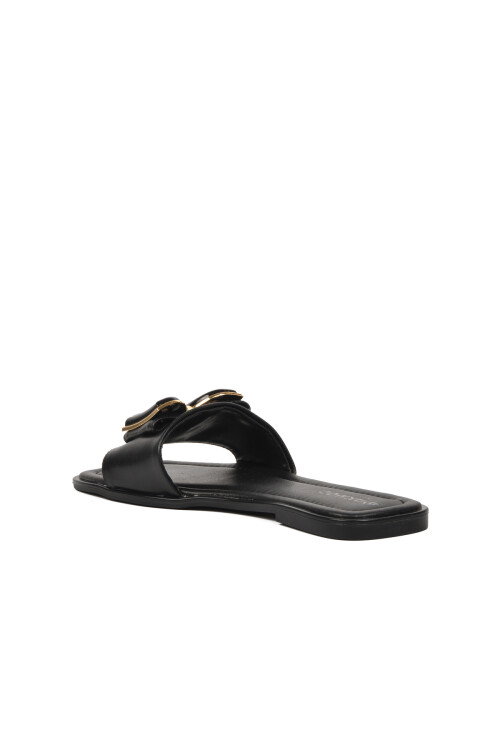 Black Womens Slippers 422224 Z