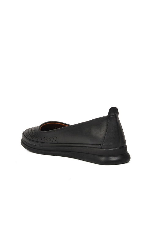 Black Anatomical Lightweight Womens Ballerinas 447018 Z