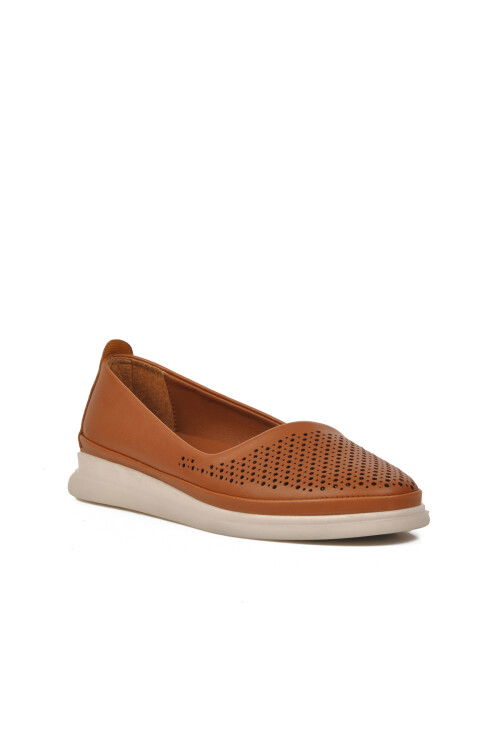 Tan Anatomic Lightweight Womens Ballerinas 447018 Z