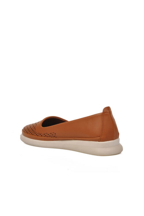 Tan Anatomic Lightweight Womens Ballerinas 447018 Z