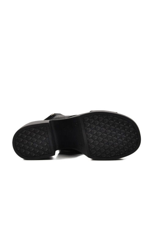 Black Womens High Heel Sandals 523001 Z