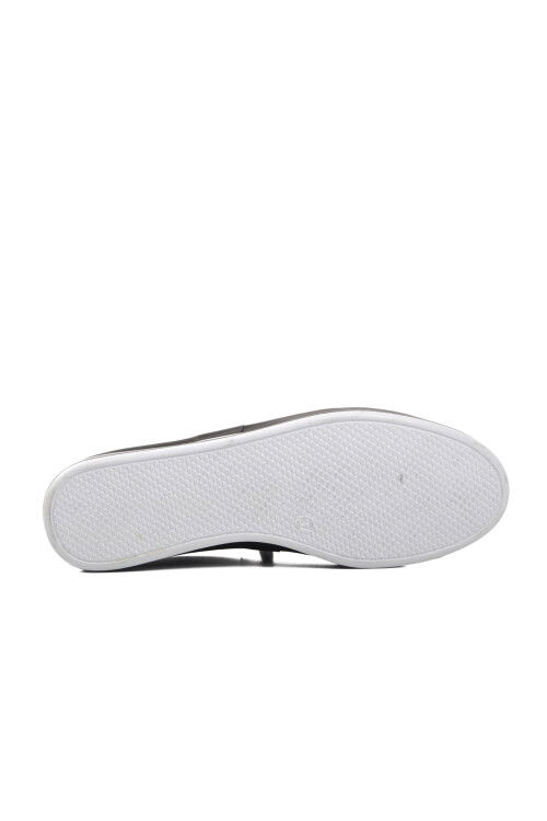 NARROW MOLD Black Genuine Leather Anatomical Womens Casual Shoes 7876 Z