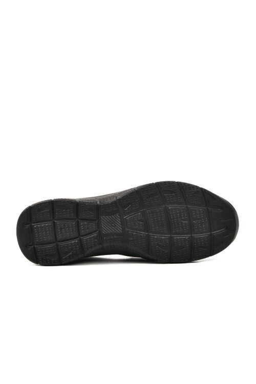 Black Genuine Leather Anatomic Womens Casual Shoes 9488 Z