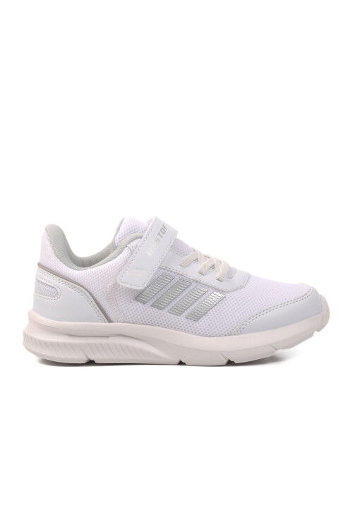 White Kids Sports Shoes B100 F (Y)