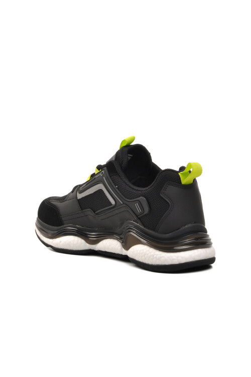 Black-Green Mens Sneaker DNP-2469 M