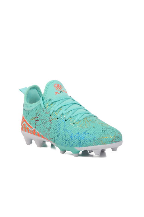 Mint Elastic Ankle Kids Cleats FK-241-129