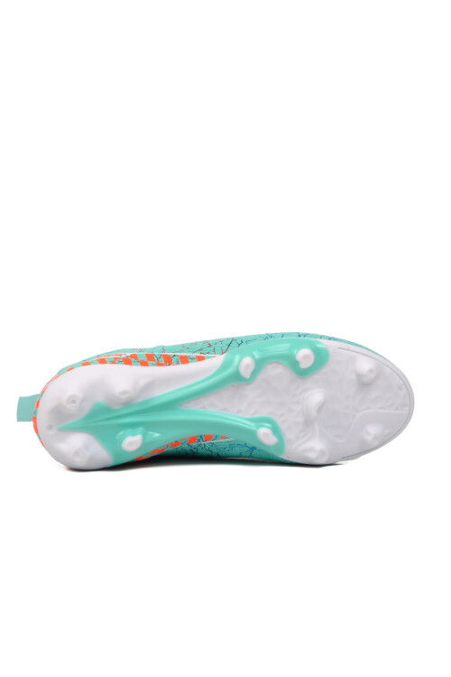 Mint Elastic Ankle Kids Cleats FK-241-129