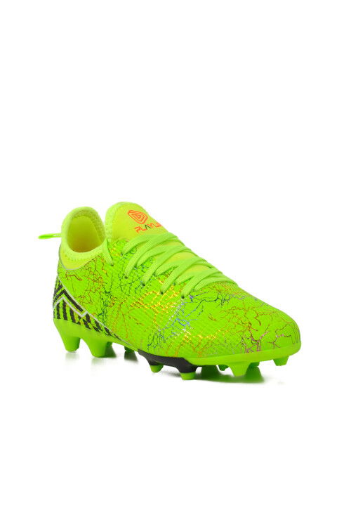 Yellow Elastic Ankle Kids Cleats FK-241-129