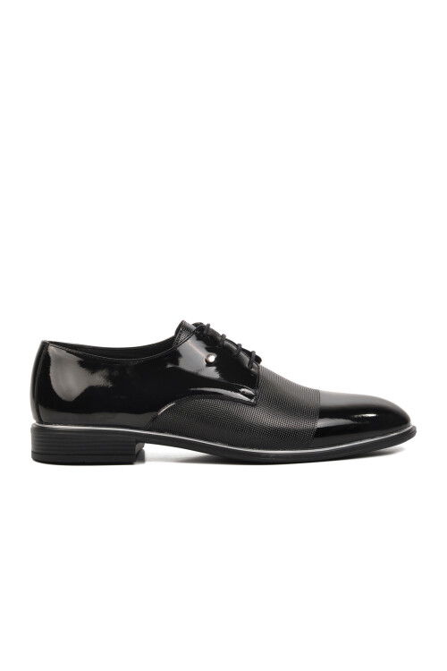 Black Patent Leather Mens Classic Shoes P100 M