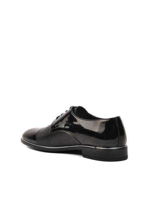 Black Patent Leather Mens Classic Shoes P100 M