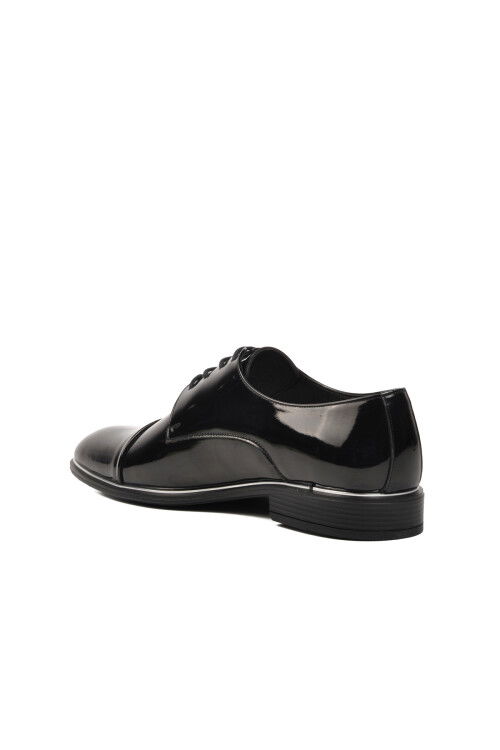 Black Patent Leather Mens Classic Shoes P120 M