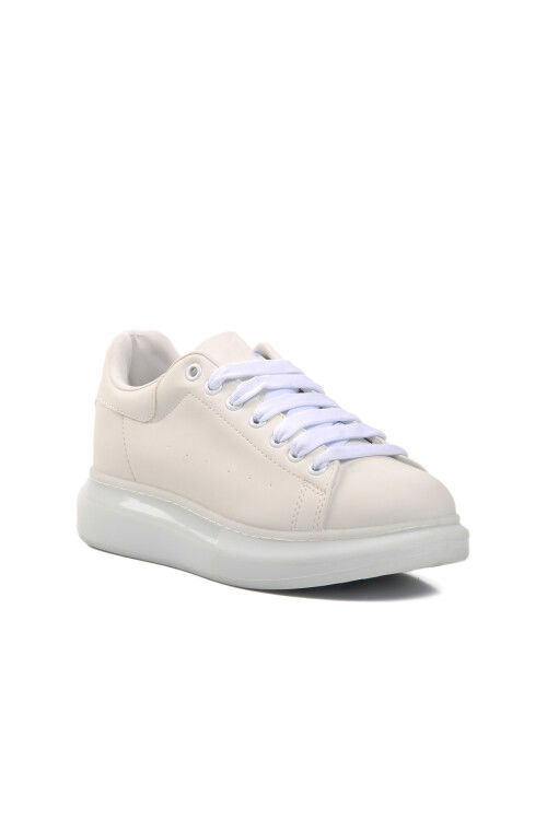 White Memory Foam Unisex Sneakers Madrid G