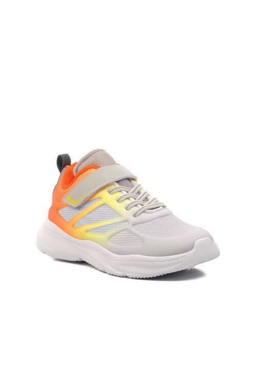 Ice-Orange Childrens Sneakers 1622 F