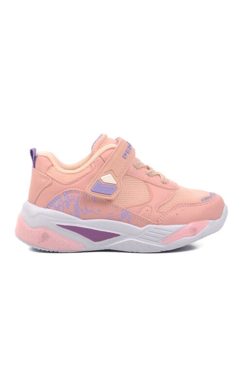 Pudra-Lila  Çocuk Spor Ayakkabı 1648 P