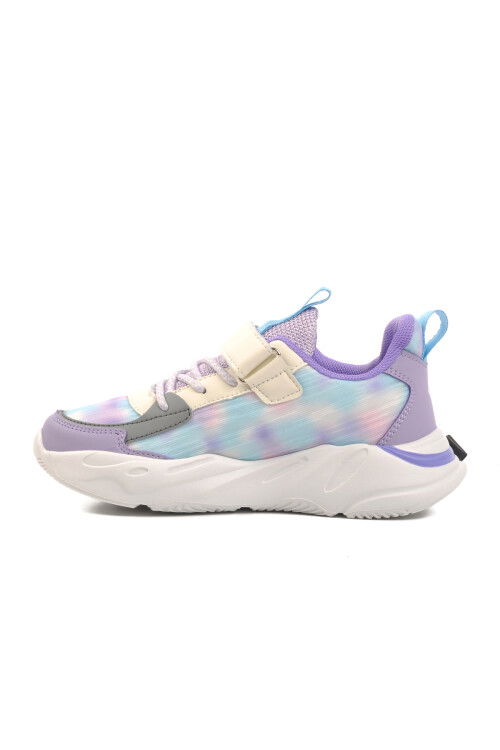 Lilac Childrens Sneakers 1666 F