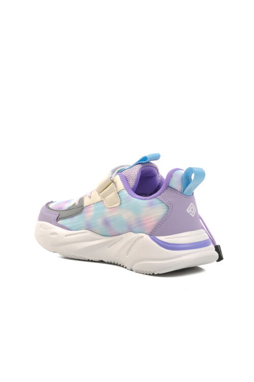 Lilac Childrens Sneakers 1666 F