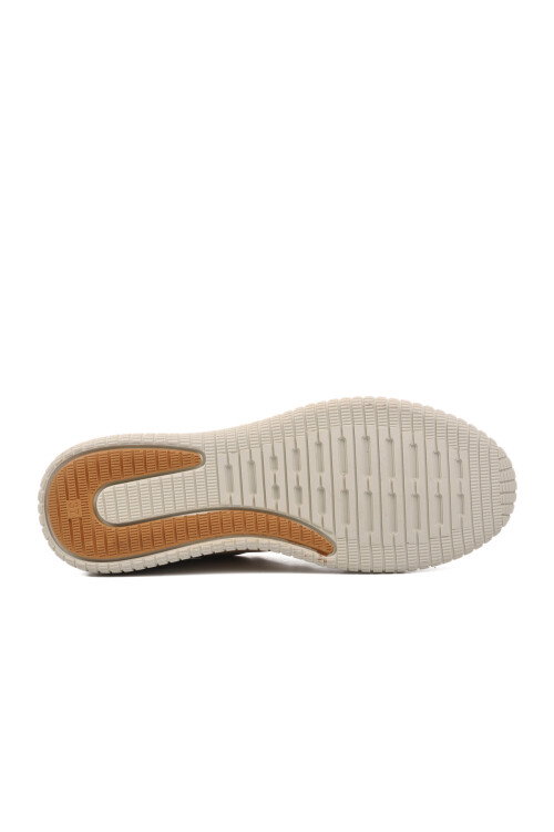 Beige Genuine Leather Womens Casual Shoes 2216112Y Z