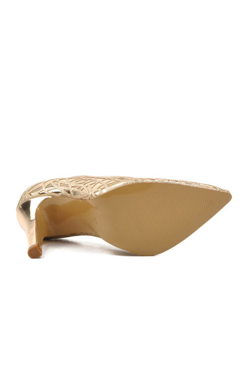Gold Womens High Heel Shoes 22240389 Z