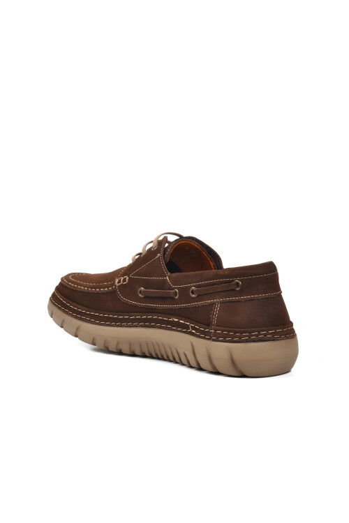 Brown Nubuck Mens Casual Shoes 241280 M