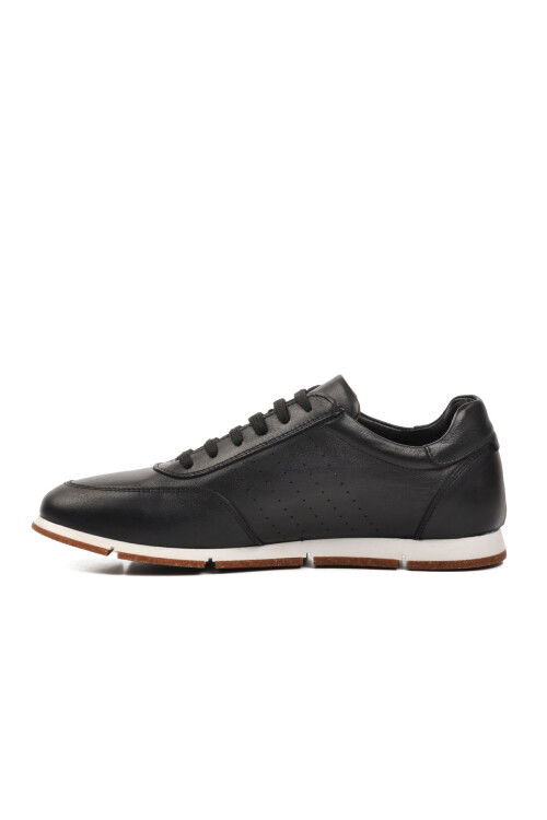 Black Mens Casual Shoes 241338 M