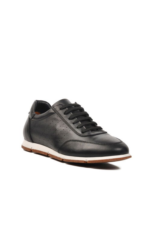Black Mens Casual Shoes 241338 M