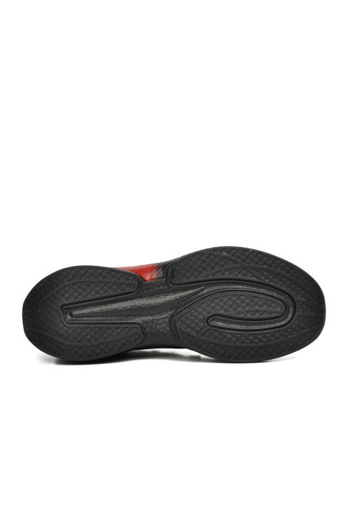 Black Textile Mens Sports Shoes 24204 M