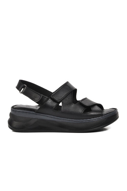 Siyah  Kadın Düz Sandalet 24340228Y Z