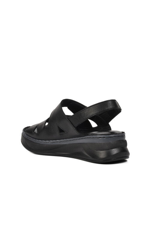 Siyah  Kadın Düz Sandalet 24340228Y Z