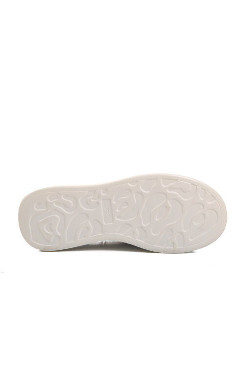White High Sole Womens Sneaker 24Y345-9 Z
