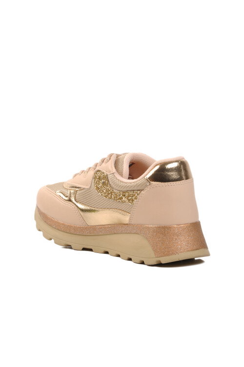 Beige Womens Sneakers 303 Z