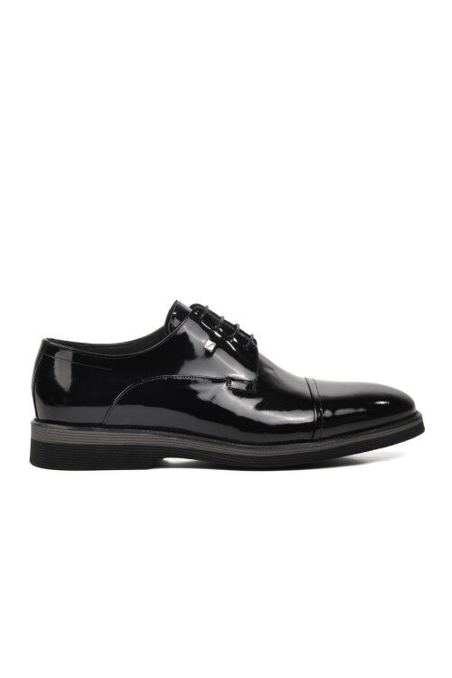 Black Patent Leather Genuine Leather Mens Classic Shoes 3103 M