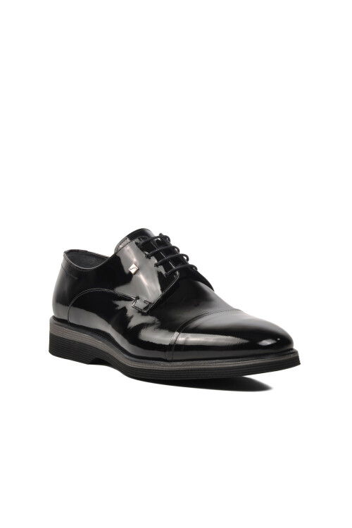 Black Patent Leather Genuine Leather Mens Classic Shoes 3103 M