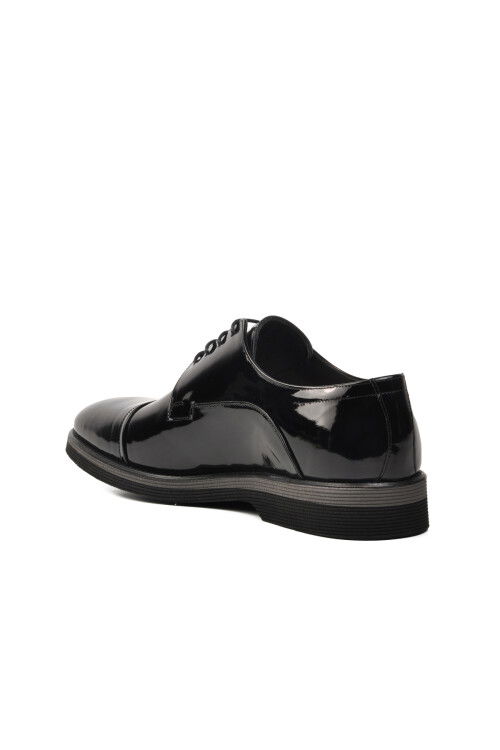 Black Patent Leather Genuine Leather Mens Classic Shoes 3103 M