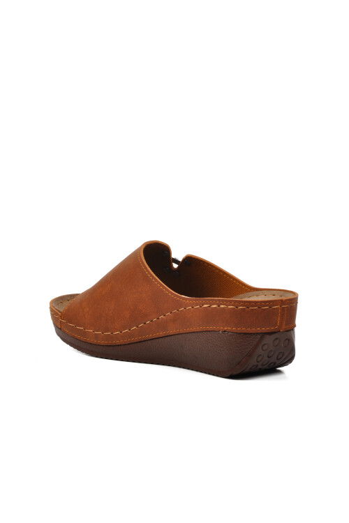 Tan Womens Slippers 38-973 Z