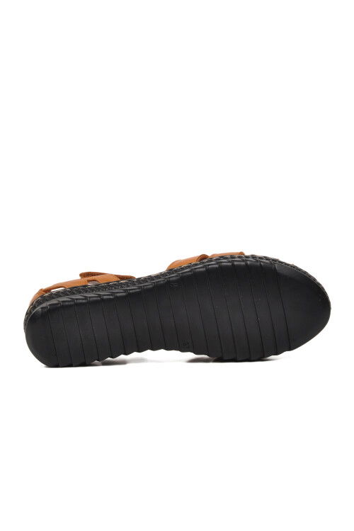 صندل مسطح نسائي تان 555006 Z