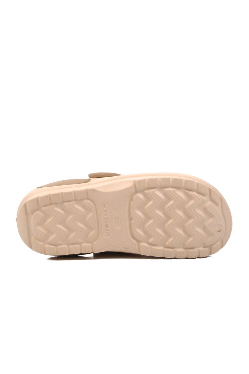 Ecru Eva Lightweight Womens Sabo Slippers 642 Z