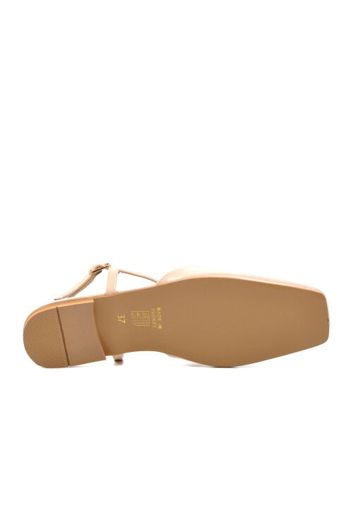 Beige Lightweight Womens Sandals 670476 Z