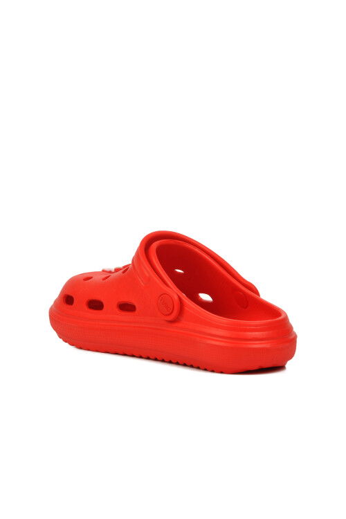 Red Unisex Sabo Kids Slippers 755 F