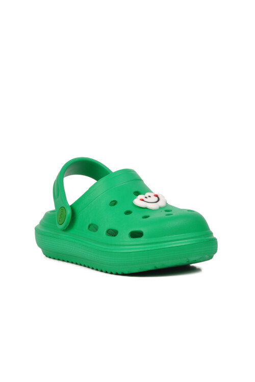 Yeşil Eva Hafif Unisex Çocuk Terlik 755 P