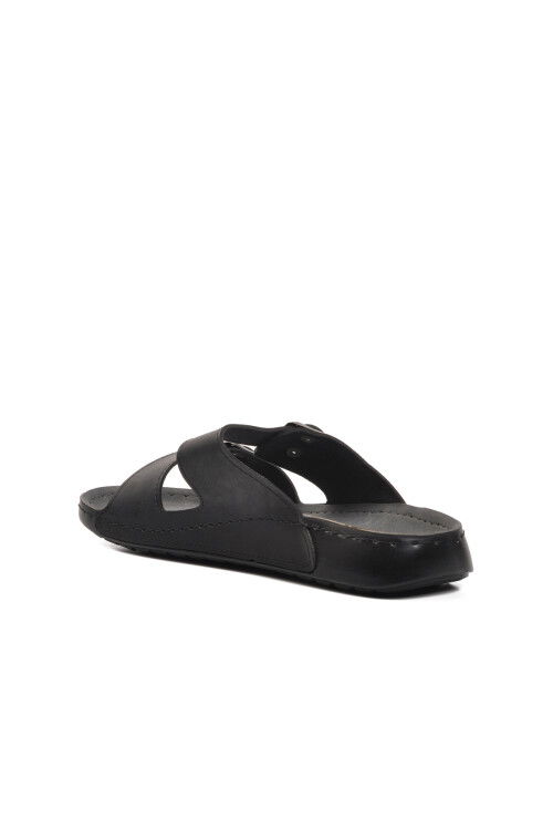 Black Mens Slippers 80-955 M